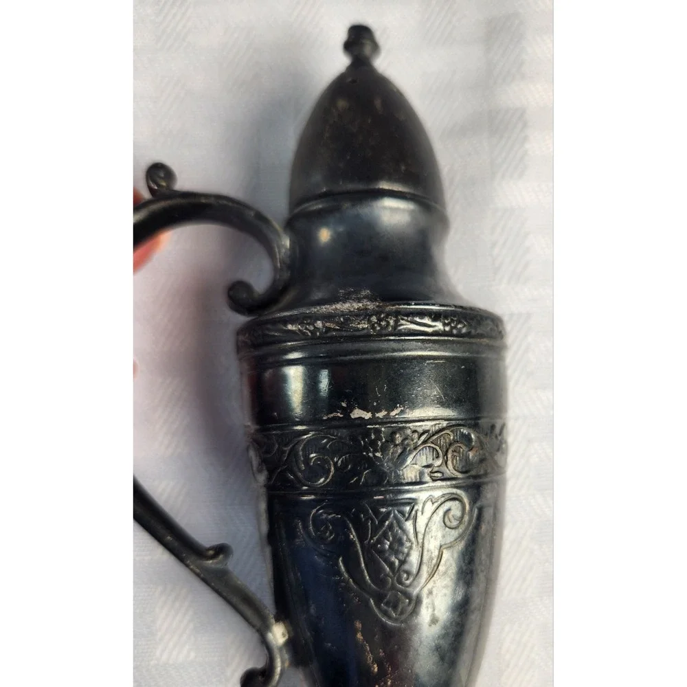 BENEDICT PROCTOR SILVER PLATE SALT & PEPPER SHAKERS BP Co #23 Vintage